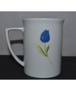 Studio Nova Blue Rhapsody Coffee Mug Cup Blue Floral Fine Porcelain CD302 - $15.08