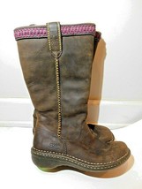 UGG Swell 5139 Leather Shearling Lined Boots size 6 - $49.45