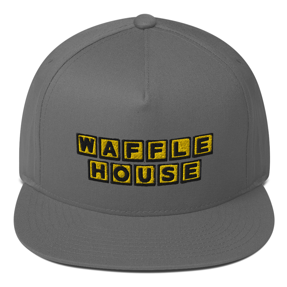 Waffle hous hat / waffle house Flat Bill Cap Hats