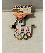 Bush Light Beer USA Olympic Track &amp; Field Team Souvenir Collectable  Pin - $10.88