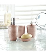 ROSE GOLDEN SHIMMER BATH ACCESSORIES - $37.00