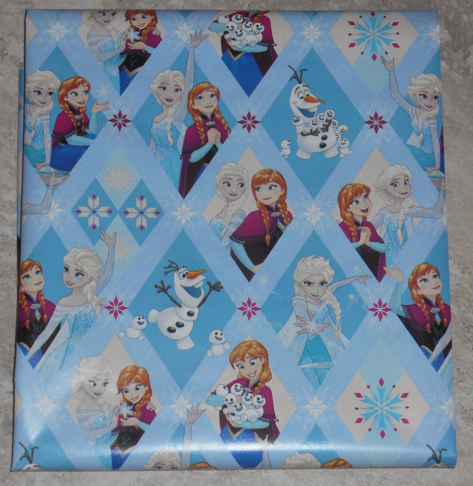 Princess Christmas Wrapping Paper 