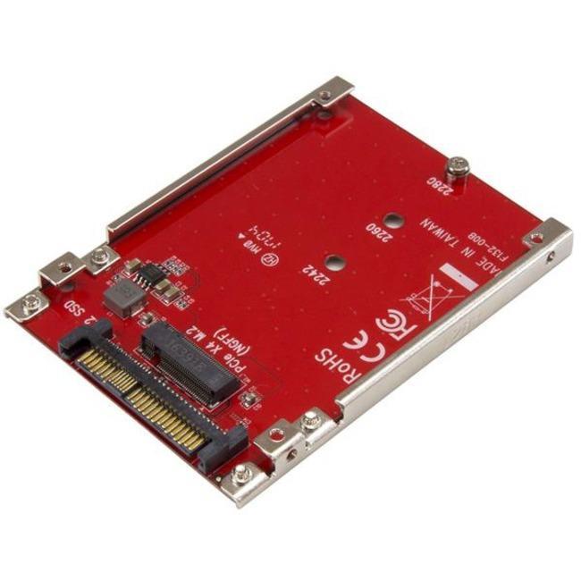 StarTech.com M.2 to U.2 Adapter - M.2 Drive to U.2 (SFF-8639) Host Adapter for M