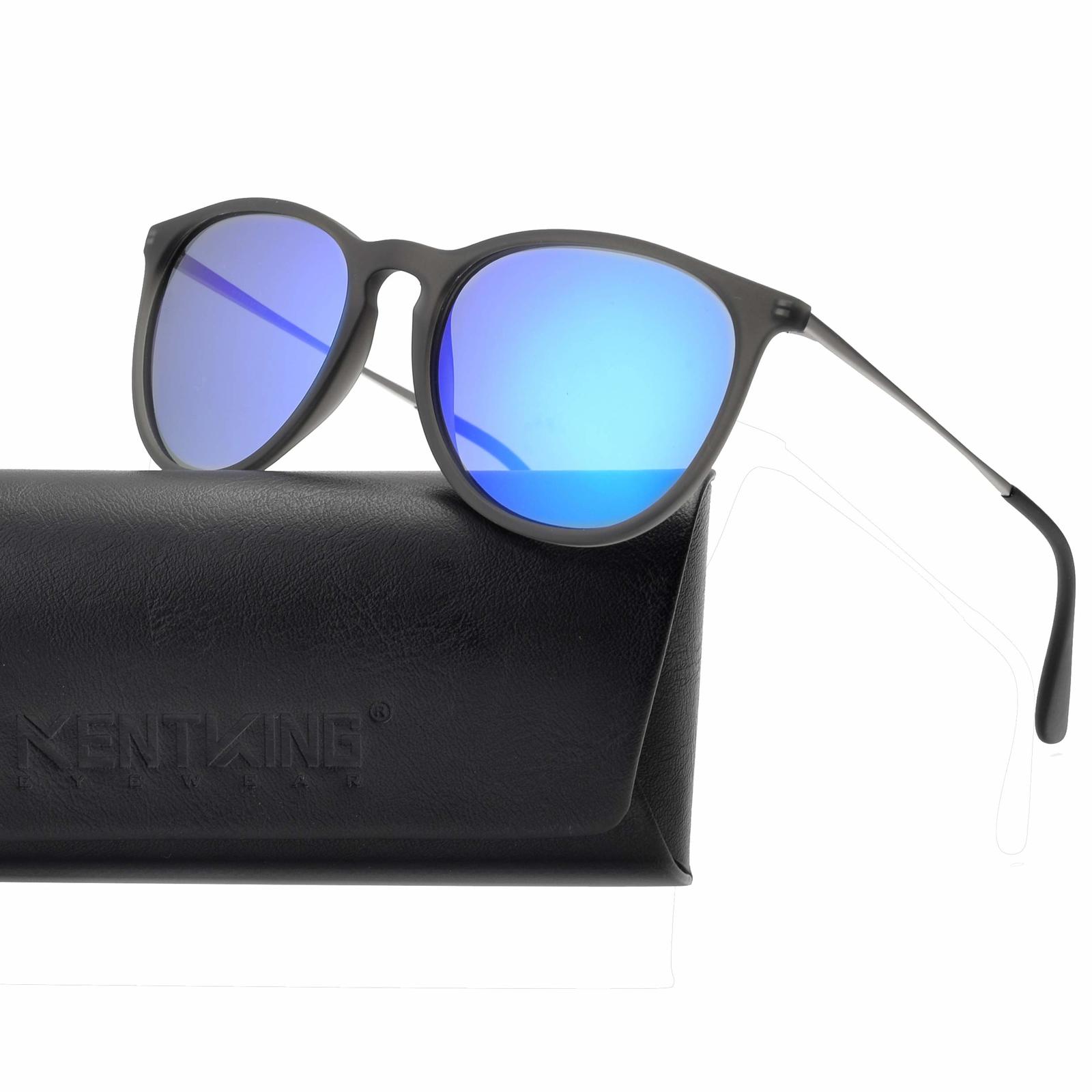 Polarized Vintage Round Sunglasses Women Men Scratch Resistant