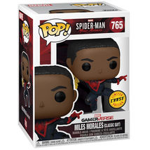Funko Pop CHASE Spiderman Miles Morales (No Mask) #765 - $26.00