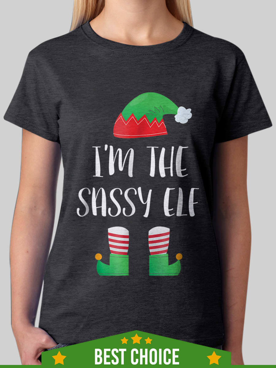 born to be sassy christmas shirts