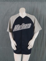 Seattle Mariners Jersey - Alternate Mariners Script Logo - By Majestic - Men's L - $89.00