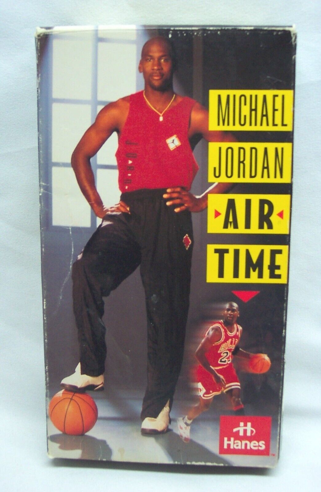 Vintage 1993 MICHAEL JORDAN Air Time Hanes Promo NBA Basketball VHS ...