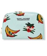 Marc Jacobs Fragrance Canvas Pouch bag Cosmetic Case Yellow Hawaiian Pri... - $19.95