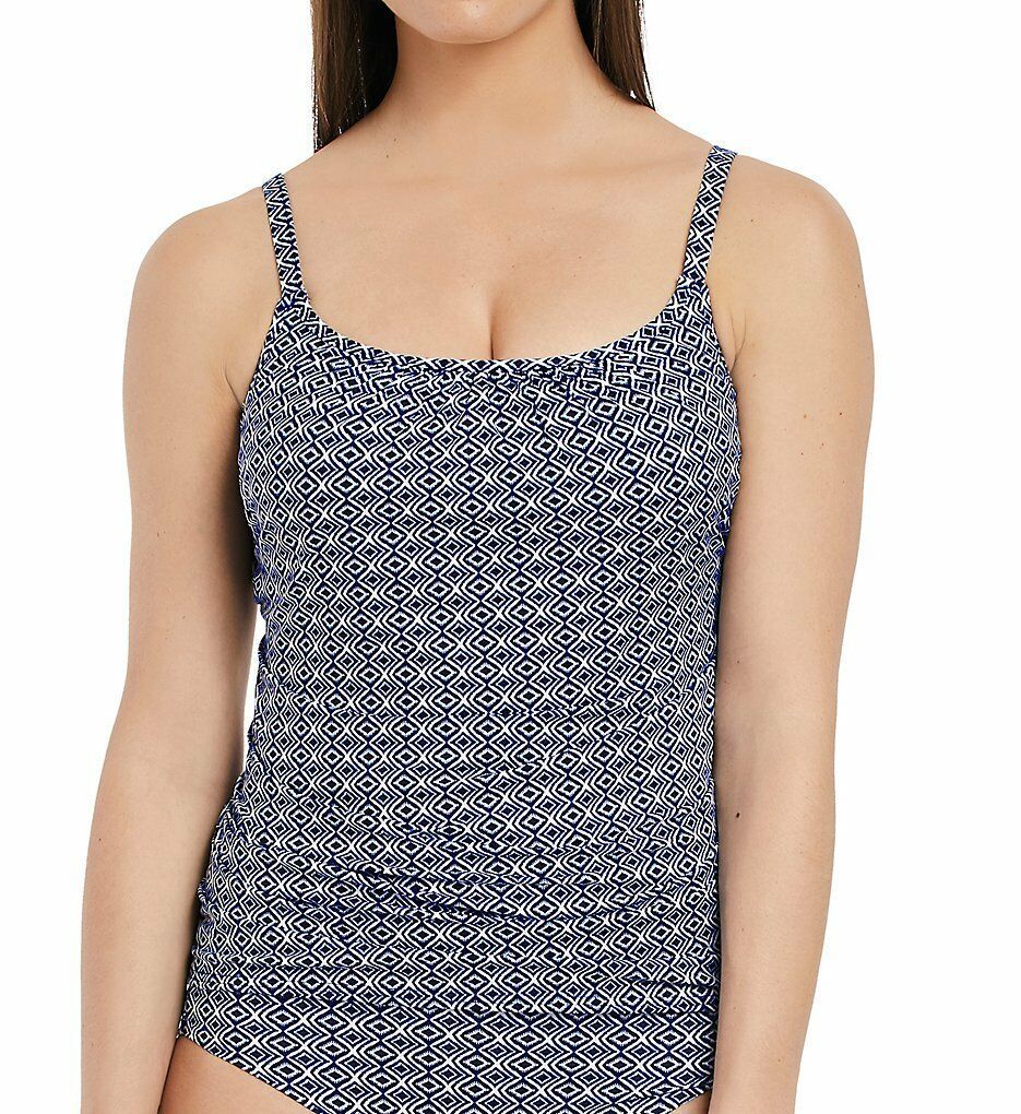 Fantasie PACIFIC Underwire Scoop Neck Tankini Swim Top, US 36DDD - Swimwear