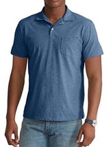 Polo Ralph Lauren Men's Blue Slim Fit Sueded Jersey Shirt, XXL - $65.34