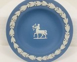 Wedgwood Trinket Dish Zodiac Sagittarius Centaur Archer England Jasperware 4.5"