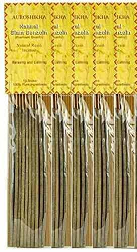 Primary image for Auroshikha Siam Benzoin Resin on Stick - 5 Packs, 10 Sticks per Pack