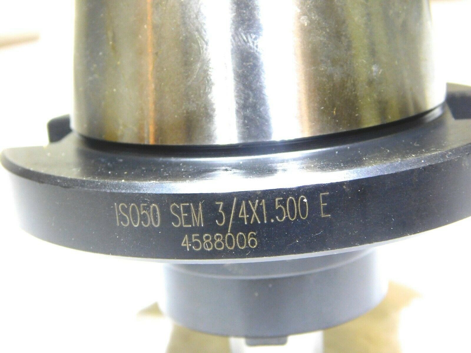 Iscar ETM CATSEM ISO50 Shell Mill Holder 3/4”Arbor 1.5" Nose Length