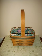 Longaberger 1993 Small Stained Easter Basket - $19.99