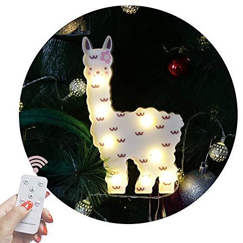 lights and colors llama
