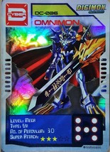 Bandai Digimon S1 D-CYBER Card Special Holographic Omnimon - $69.99