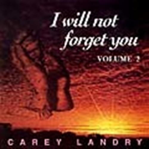 I will not forget you volume ii by carey landry