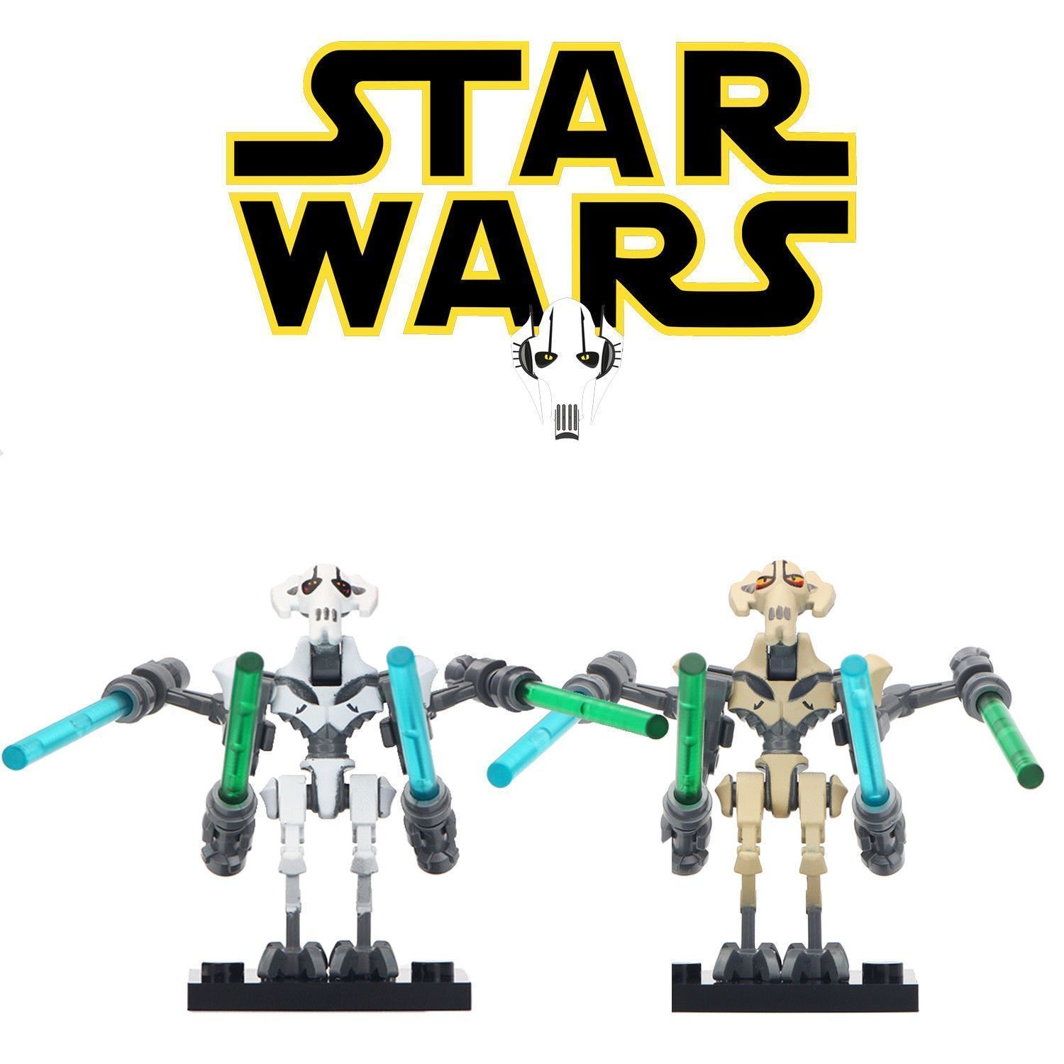 figurine star wars general grievous