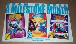 1988 Avengers Fantastic Four Marvel Comics poster 1: Captain America/Thor/1980's - $39.59
