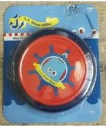 S.S. Whale Willie Blue and Red 7&quot; Flying Disc Frisbee Ages 3+ - $10.68