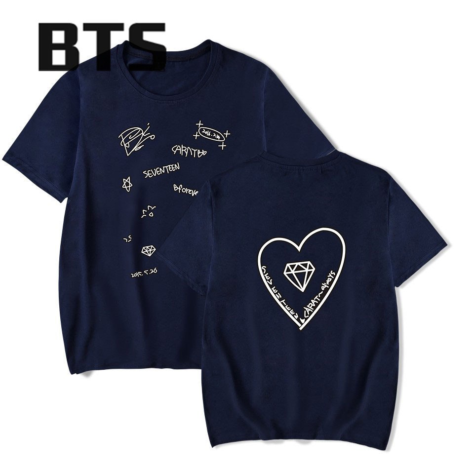 BTS Hot Sale Hip Hop SEVENTEEN Harajuku Tshirts Men