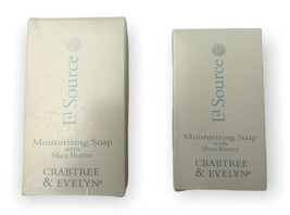 CRABTREE &amp; EVELYN La Source MOISTURIZING SOAP w/SHEA BUTTER Travel Size ... - $19.99