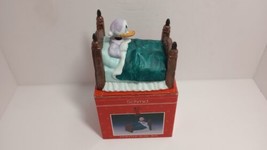 Rare Schmid Disney Animated Music Box Scrooge McDuck Mickey's Christmas Carol - $120.00