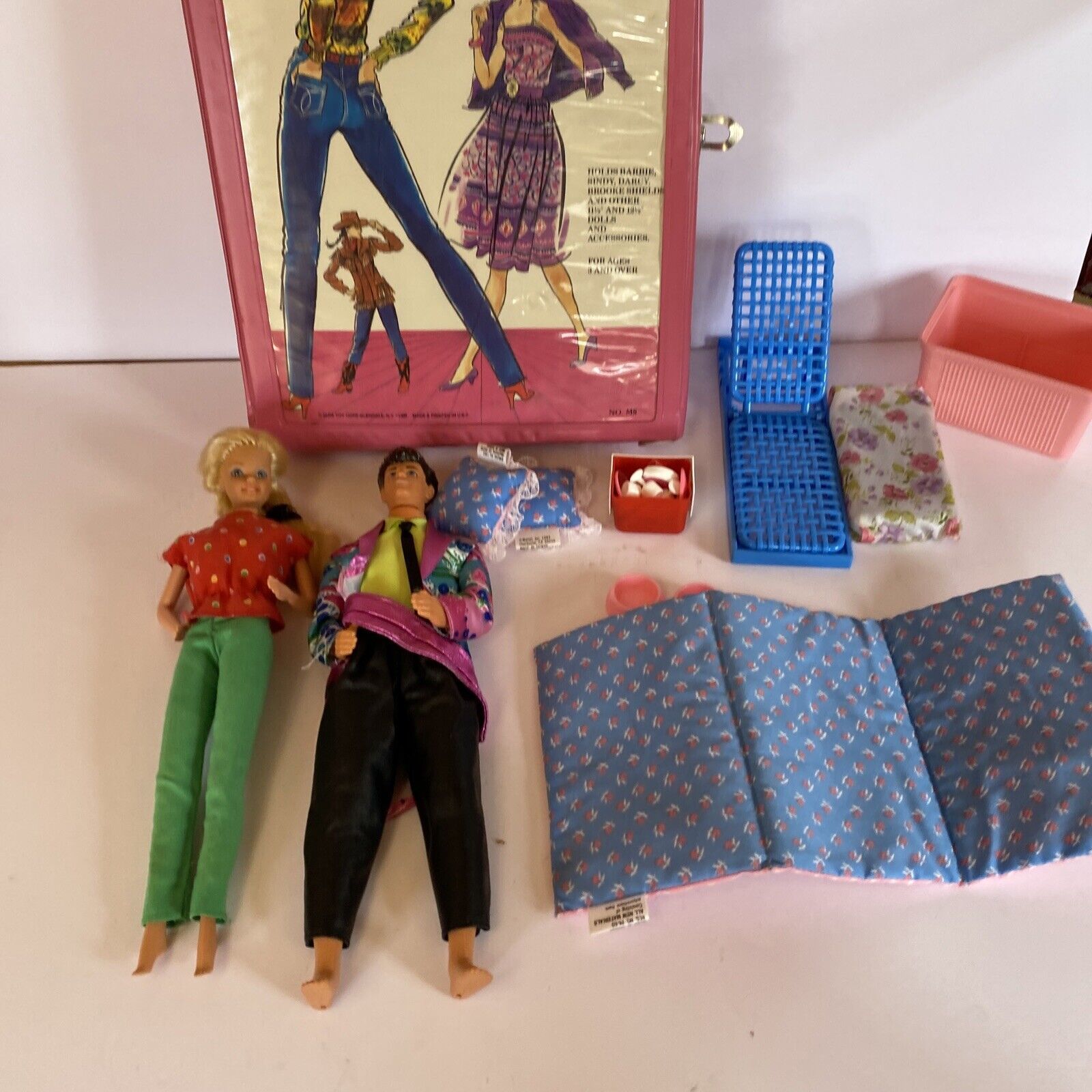 Vintage 1966 & 1986 Barbie Doll made in Phillipines Twist N Turn With Extras - Dolls & Doll Playsets