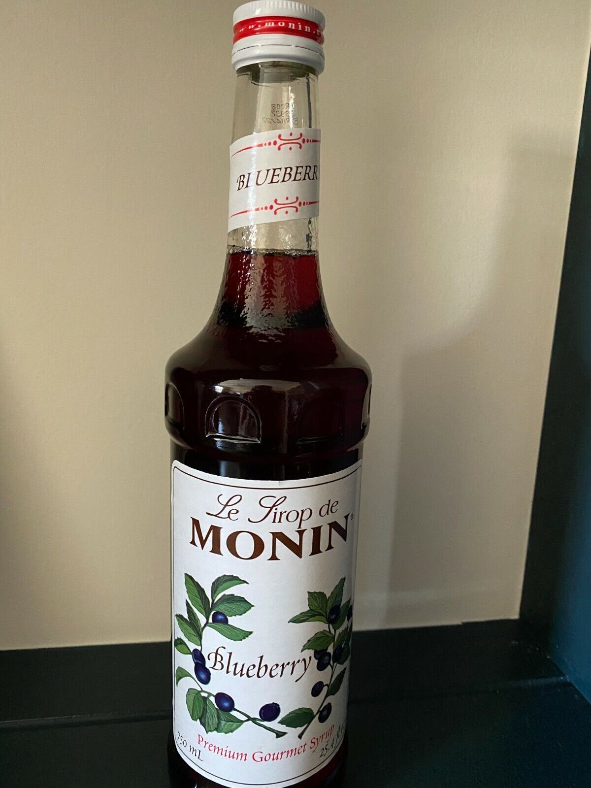 Le Sirop De Monin Blueberry Premium Gourmet Syrup 25.4 fl oz Squash & Syrups
