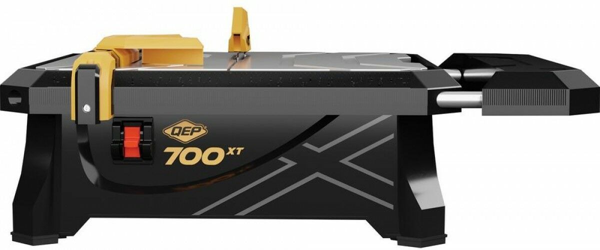QEP Portable Wet Tile Saw 7 in. 3/4 HP Motor Adjustable Blade Table