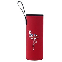George Jimmy Flag Bird Bottle Cover Insulation Creative Red Bottle Protector - $14.50