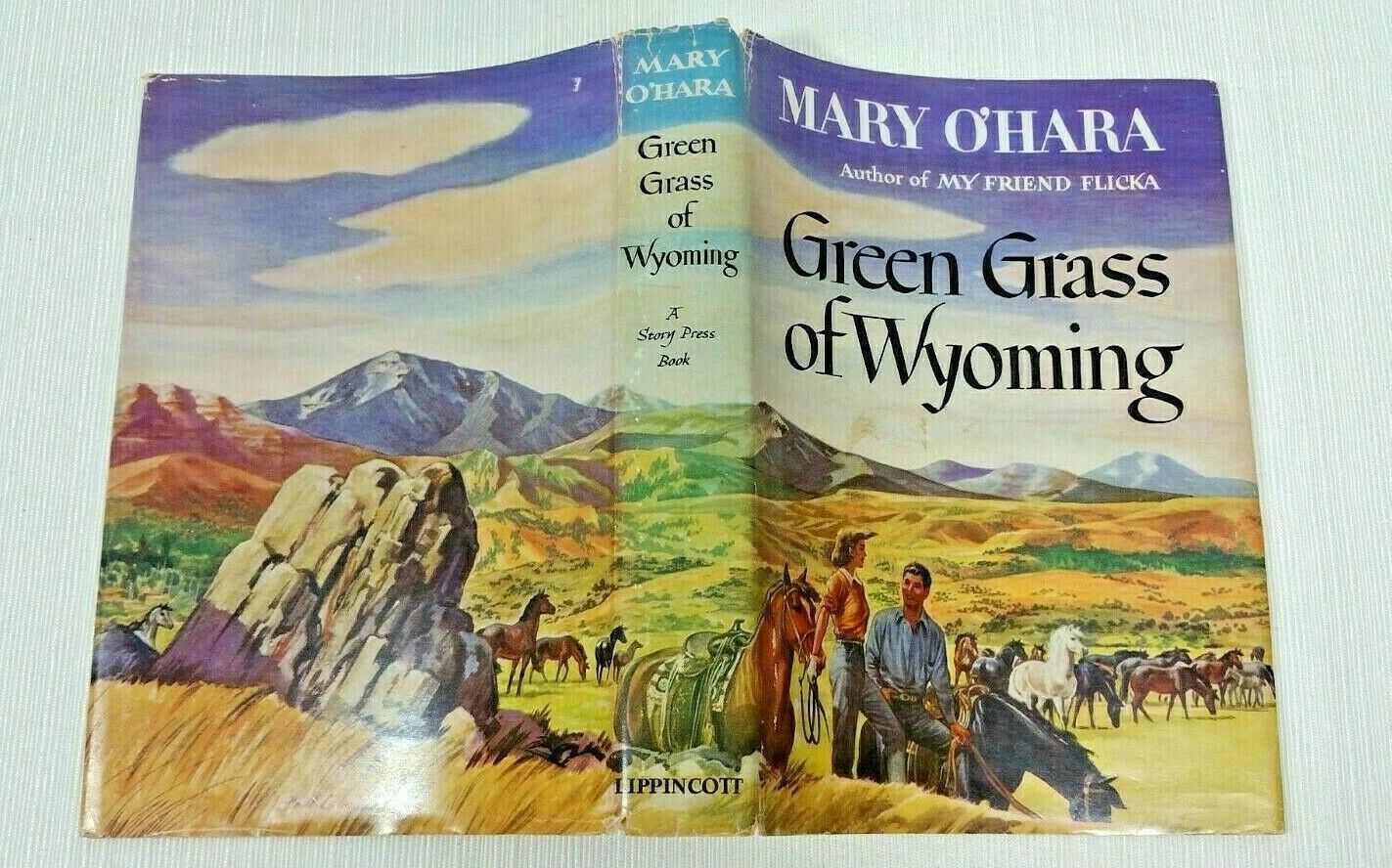 Green Grass of Wyoming Vintage Hardback 1st Edition Second Printing Mary O'Hara Antiquarian