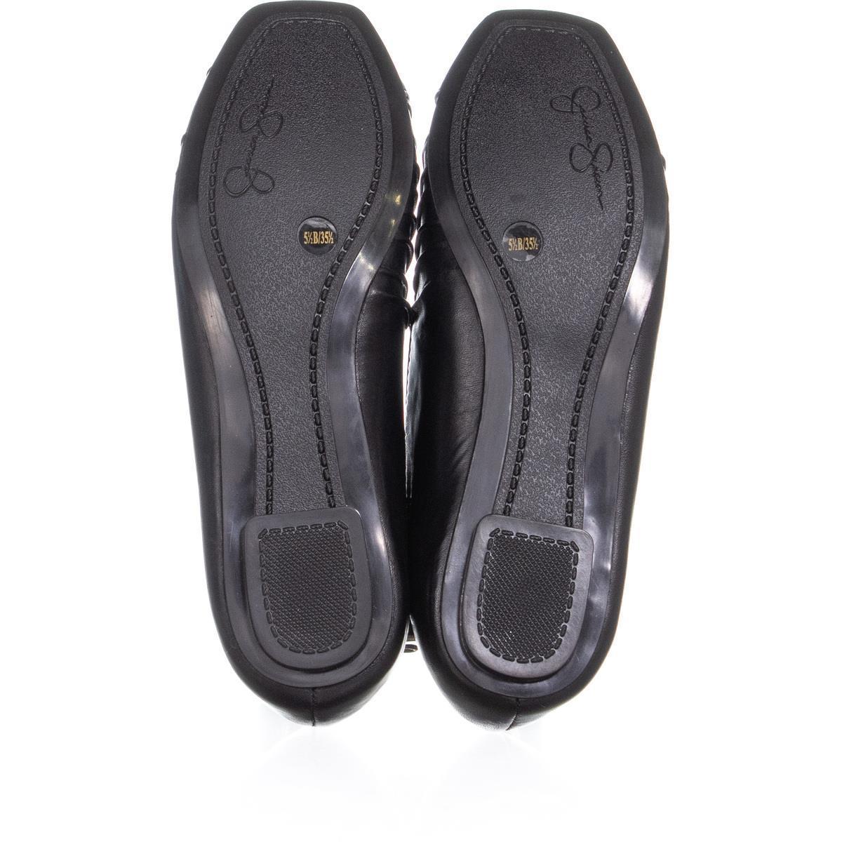 jessica simpson black ballet flats