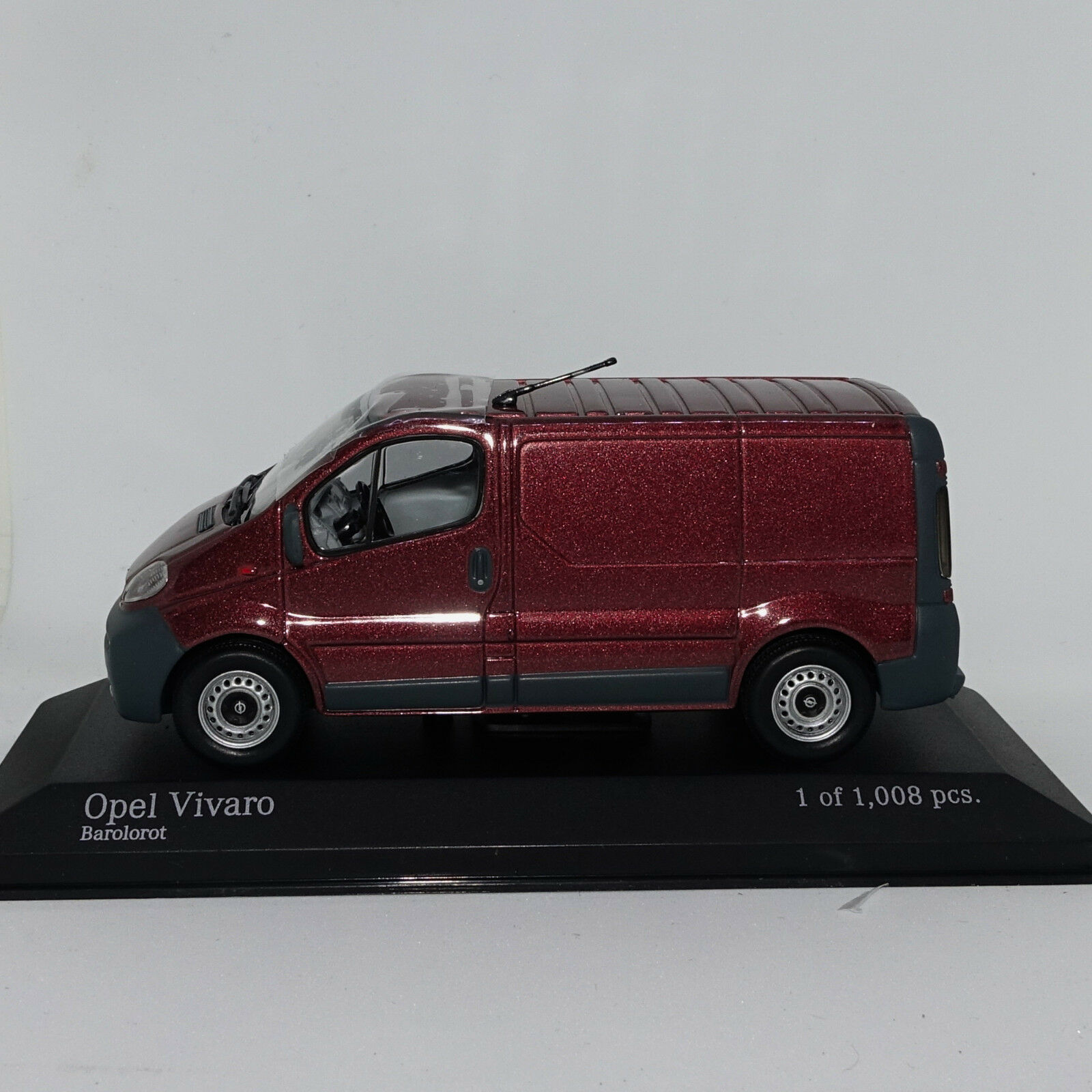 Dark Red Metallic Opel Vivaro Delivery Van And 50 Similar Items