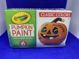 CRAYOLA Pumpkin Paint Set, Acrylic Paints in Classic Colors, 6 Bottles M... - $11.49