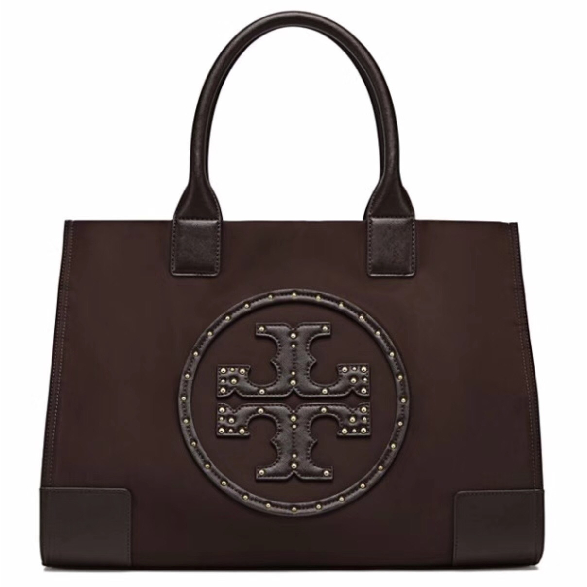 Tory Burch Ella Stud Nylon Tote Handbags & Purses