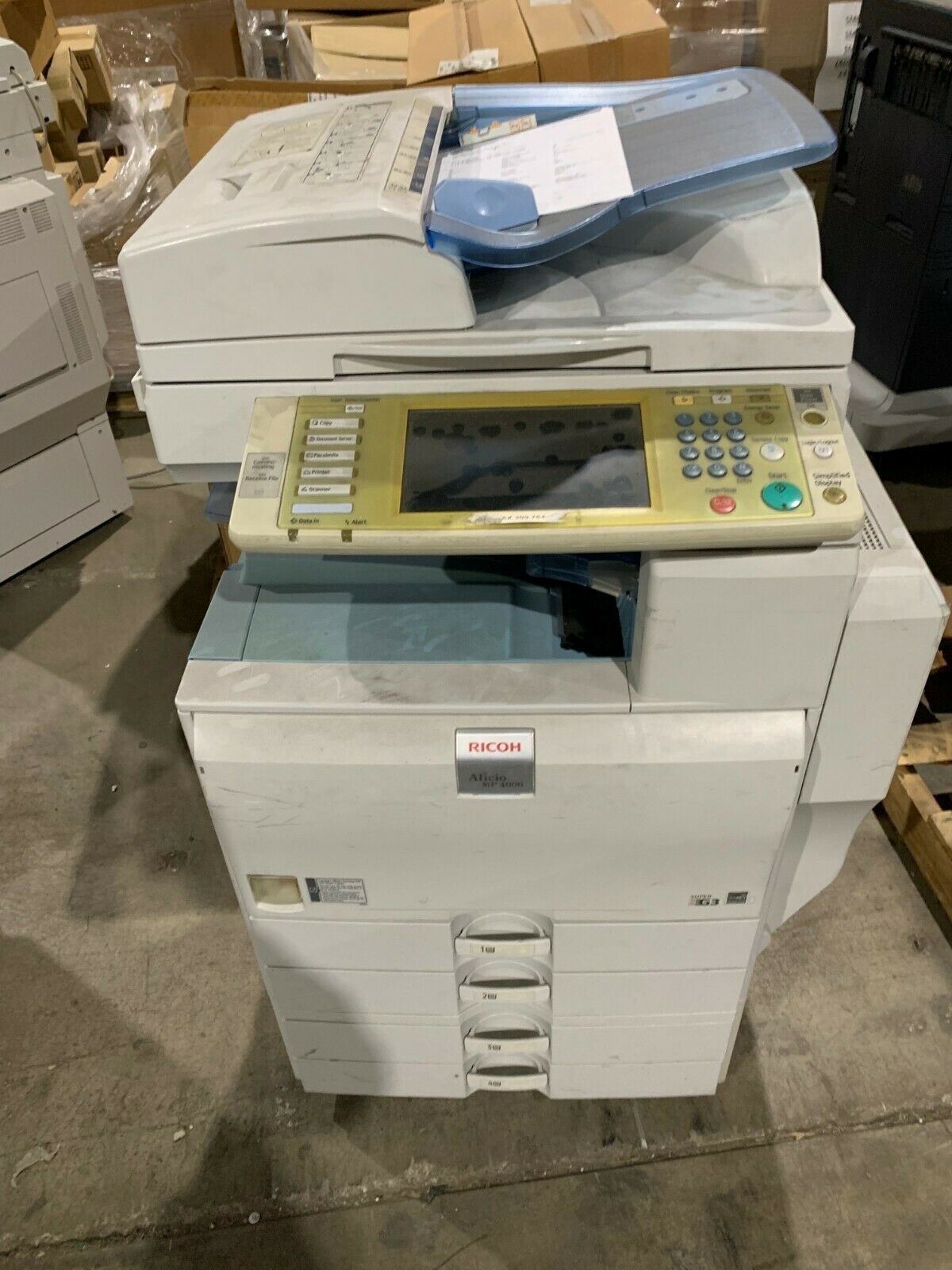 Ricoh Aficio MP 4000 Copier Nice Off Lease Unit ! Copiers