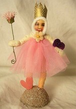 Vintage Inspired Spun Cotton Valentine Princess no. 138 image 1