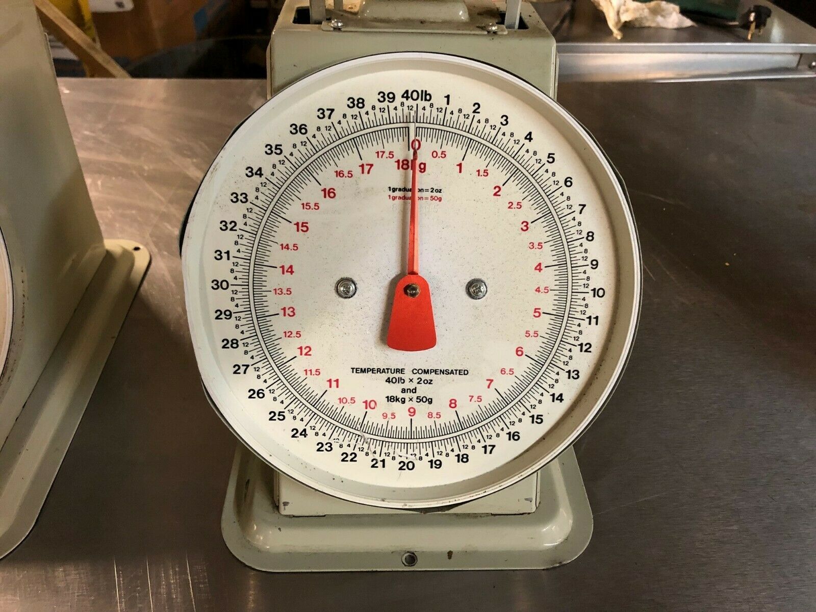 Set of 2 Yomato AccuWeigh SM Countertop Analog Food Portion Weighing