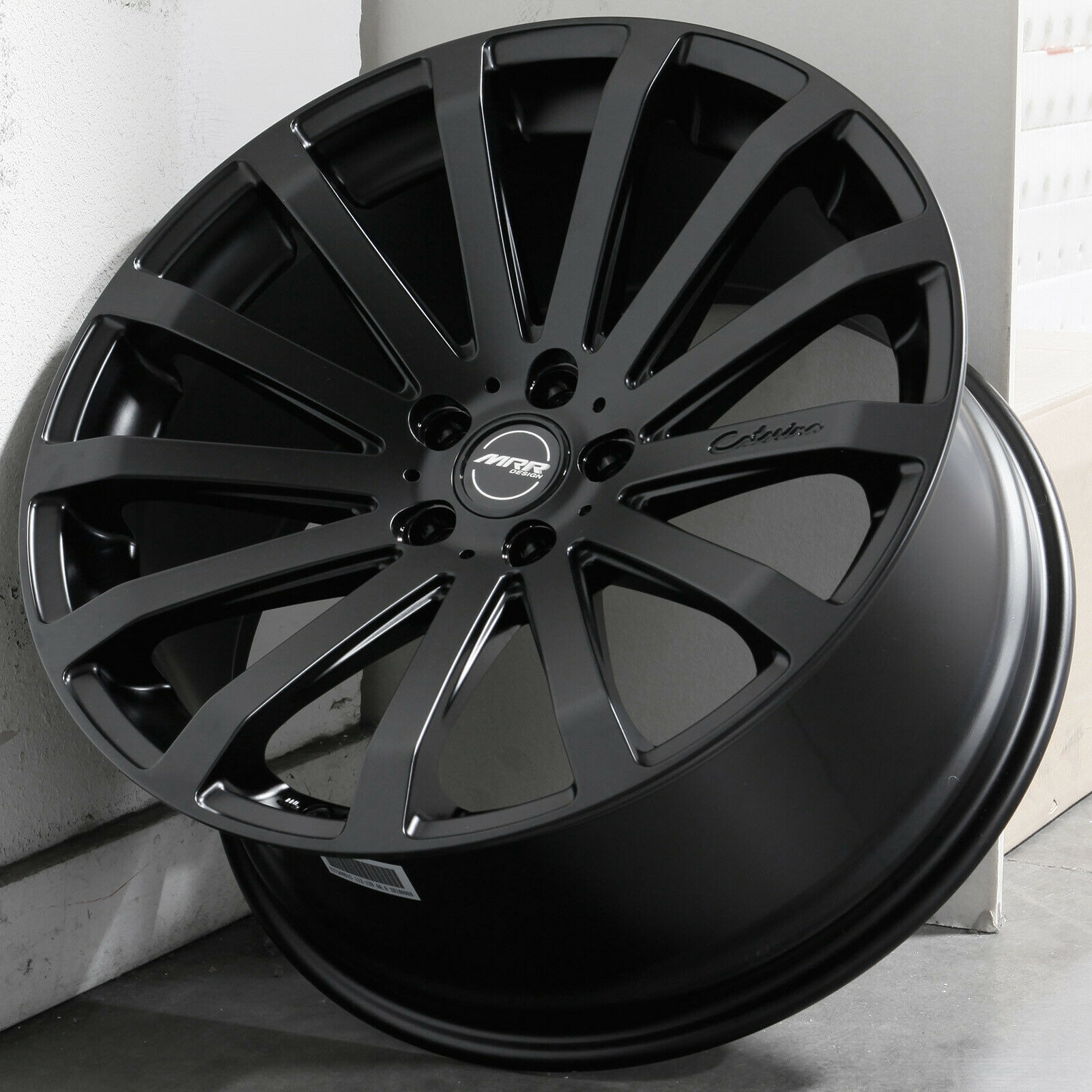 20x8.5/20x9.5 MRR HR9 5x114.3 20/20 Matte Black Wheels Rims Set(4) - Wheels