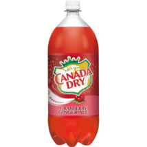 Canada Dry Cranberry Ginger Ale 2 Liter Bottle - $12.95
