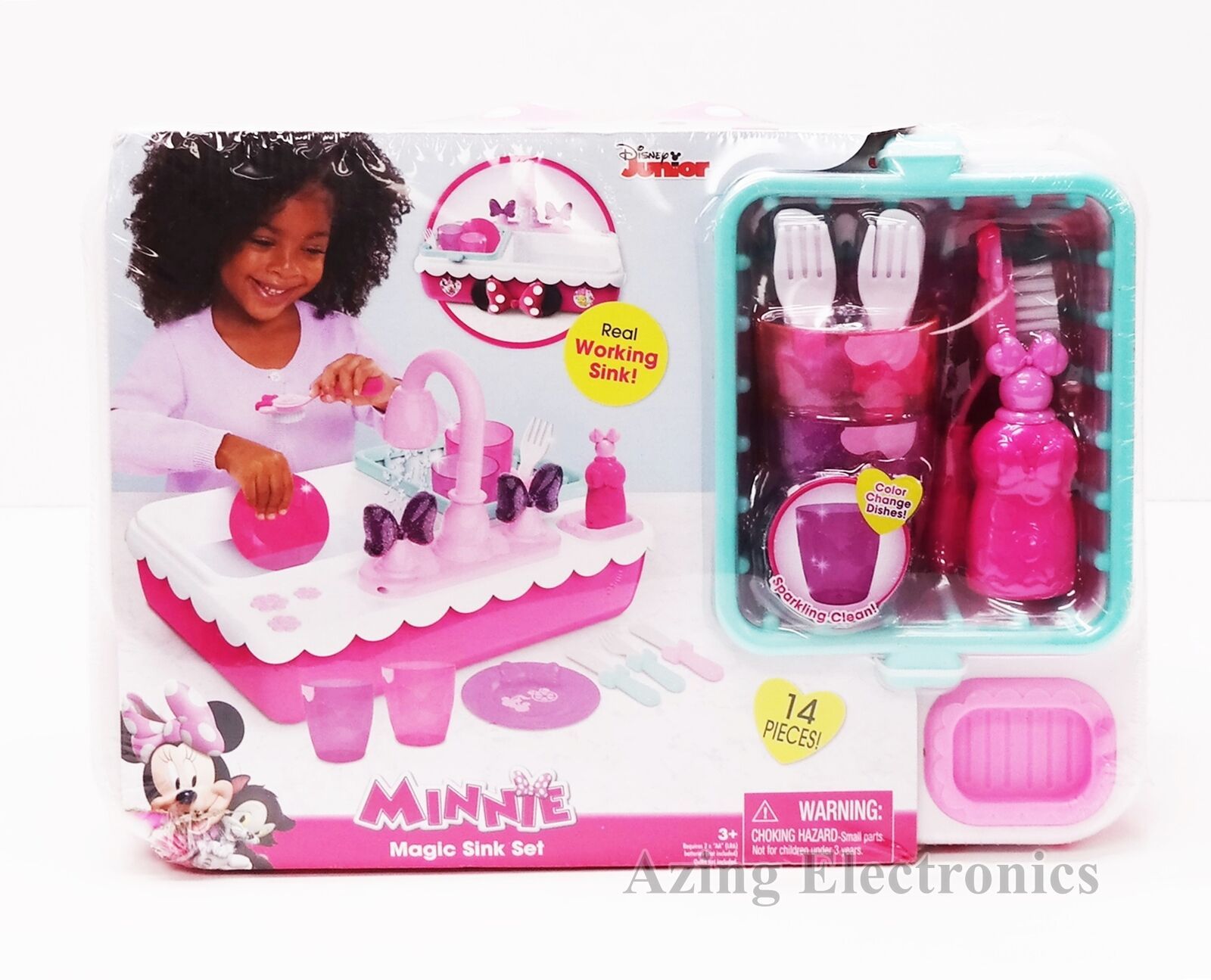 Disney Minnie Mouse Kitchen Sink Pretend Play Happy Helpers SINK REALLY   S L1600 