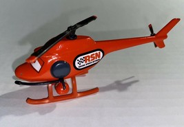 Disney Pixar Movie Cars Diecast Helicopter CRSN Kathy Copter Dinoco Toy Loose - $11.99