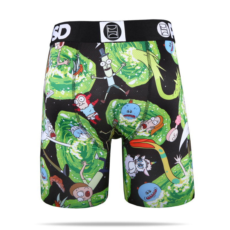 PSD Rick and Morty All Over Urban Athletic Boxer Briefs Underwear ...