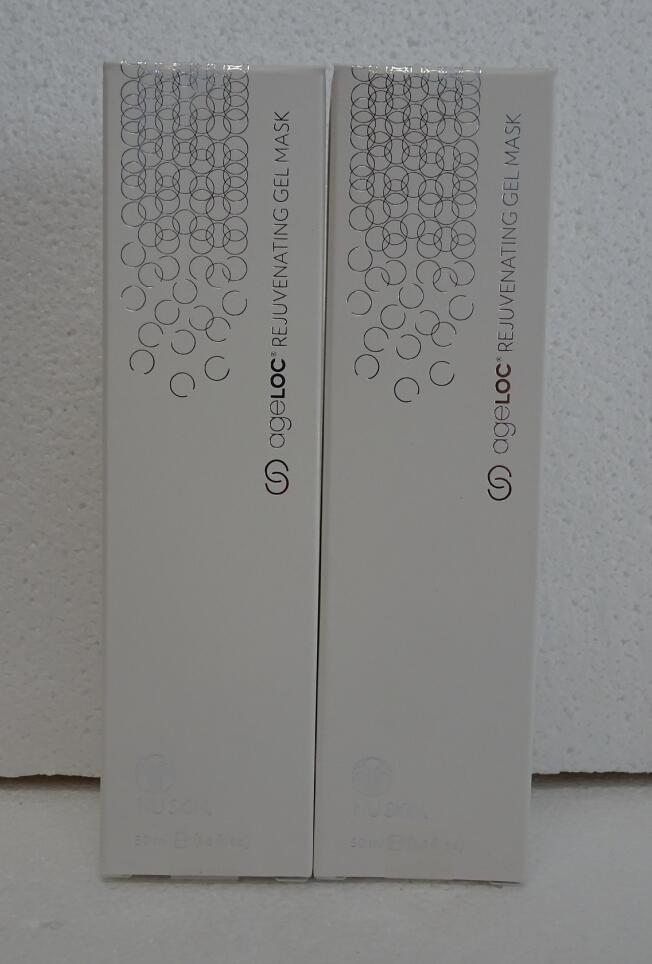 Two Pack: Nu Skin Nuskin ageLOC Rejuvenating Gel Mask 50ml 1.6oz x2