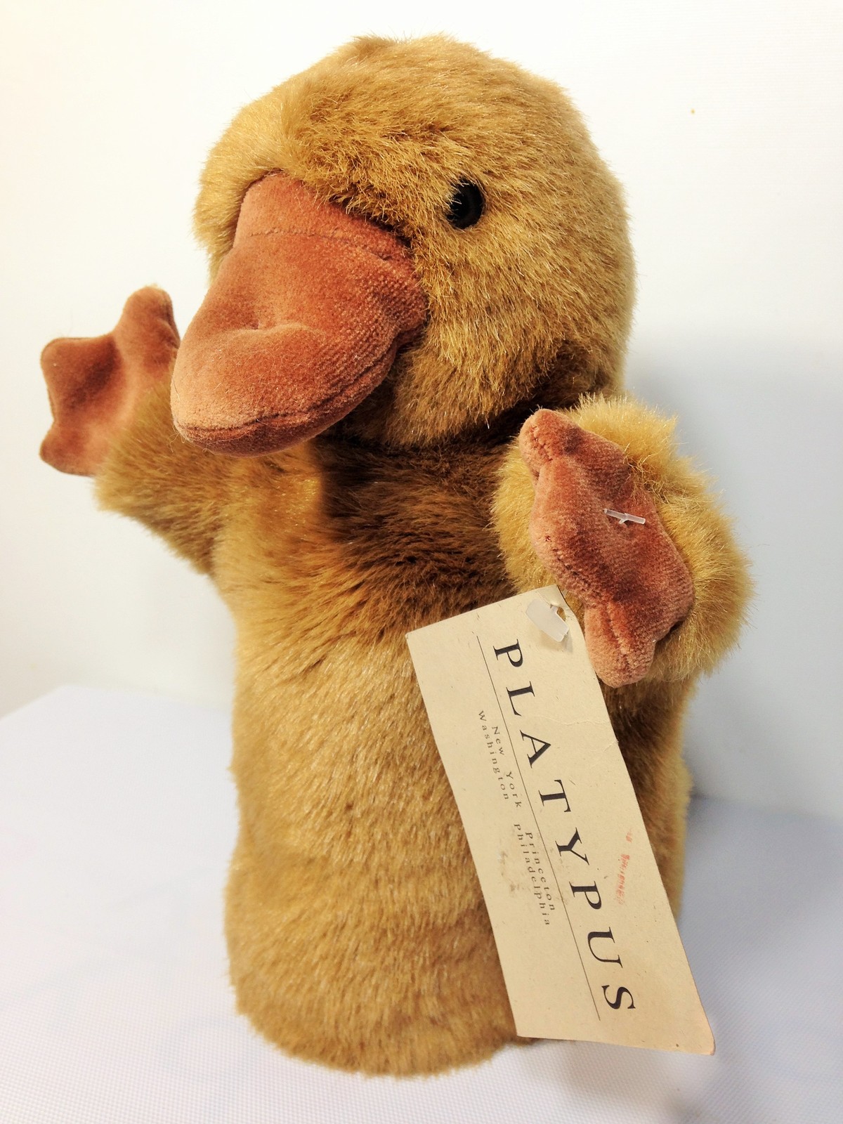 stuffed toy platypus