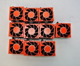 IBM Black Orange 60mm X 60mm Hot Swap Fan Assembly PN 39M6803, Lot 10 Fans - $60.00