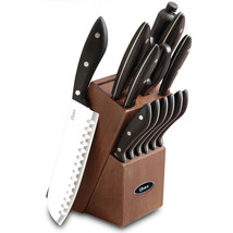 MEGA-60772.14 Oster Huxford 14 Piece Stainless Steel Cutlery Set with Black H... - $79.09