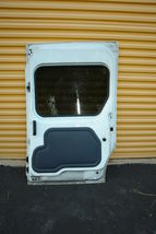 2010-13 Ford Transit Connect Rear Sliding Door W/ Glass Right Side RH image 6